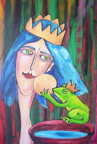 2013, froschkoenig, 90x60